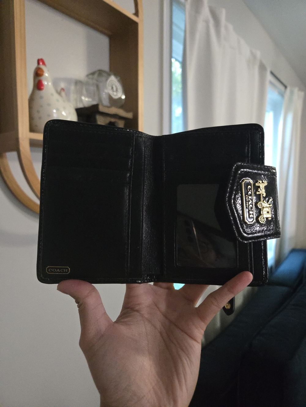 Coach Y2K Leopard Print Medium Wallet - Picture 3 of 7
